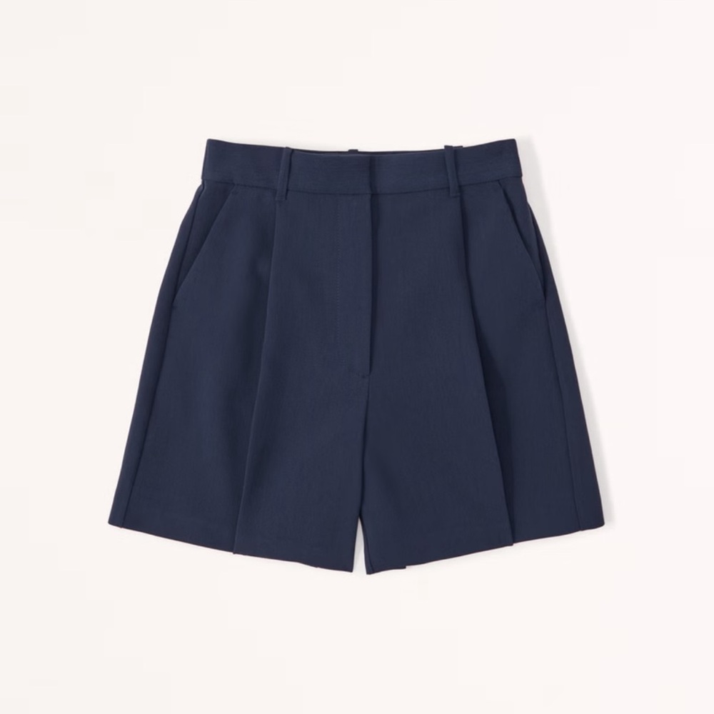 ultra high rise navy shorts from abercrombie and fitch size medium